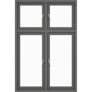 Four Opening Sashes, 4 Panes