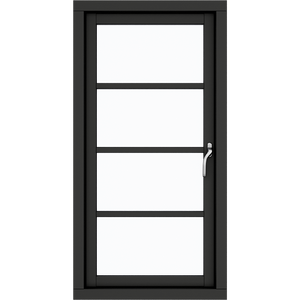 One Sash 4 Panes