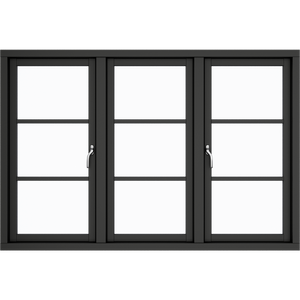 Two Opening Sashes, 9 Panes
