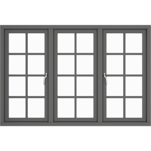 Two Opening Sashes, 24 Panes