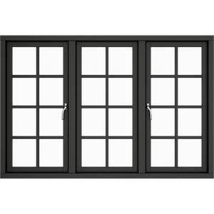Two Opening Sashes, 24 Panes