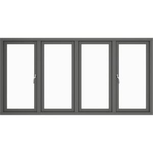 Two Opening Sashes, 4 panes