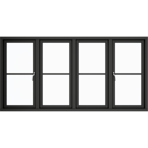 Two Opening Sashes, 8 Panes