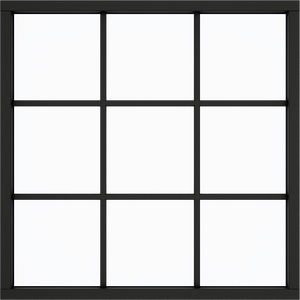 One Sash 9 Panes