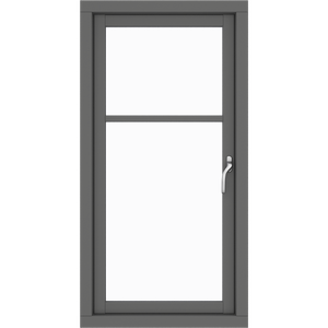 One Sash 2 Panes