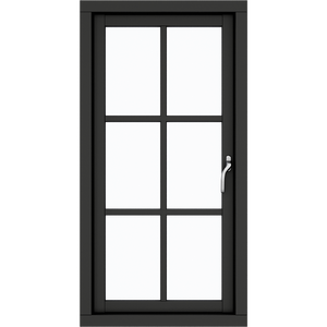One Sash 6 Panes
