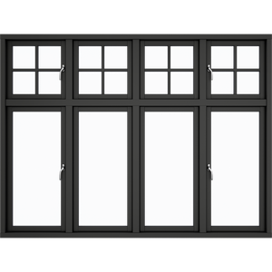 4 casements 20 window panes