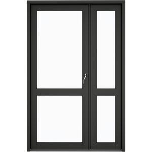 Four Panes With Half Width Slave