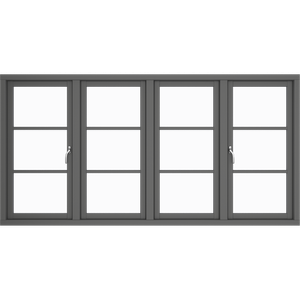 Two Opening Sashes, 12 Panes