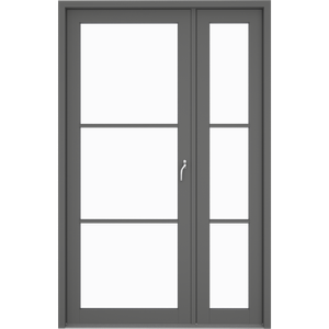6 Panes With Half Width Slave