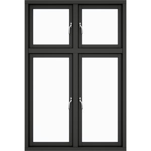 Four Opening Sashes, 4 Panes