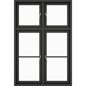 Four Opening Sashes, 6 Panes