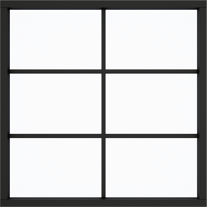 One Sash 6 Panes