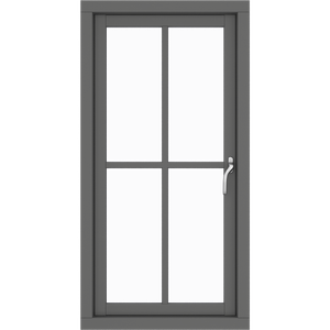 One Sash 4 Panes