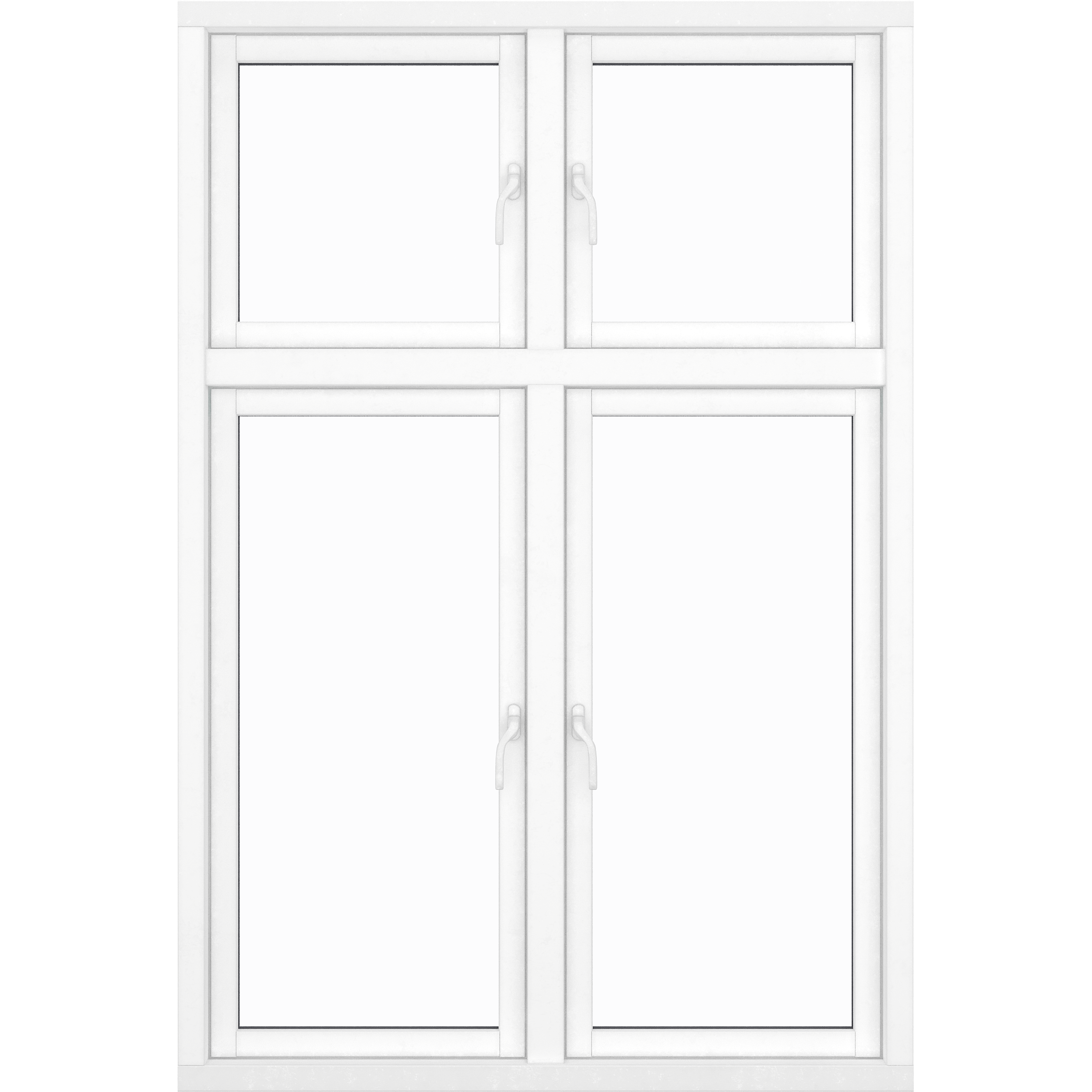 Four Opening Sashes, 4 Panes